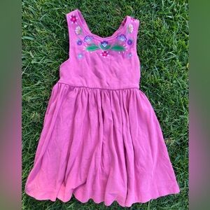 Mini Boden crisscross dress 4-5yrs